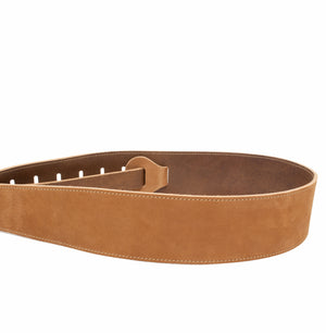 Heavyweight Nubuk Guitar Strap