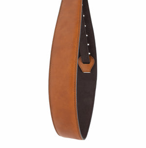 Padded Hand Stained Guitar Strap