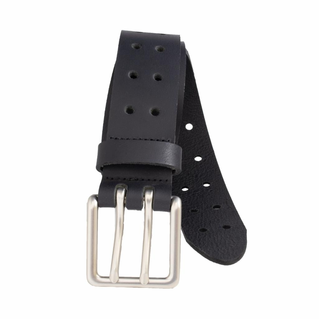 38mm Double Prong Leather Work Belt