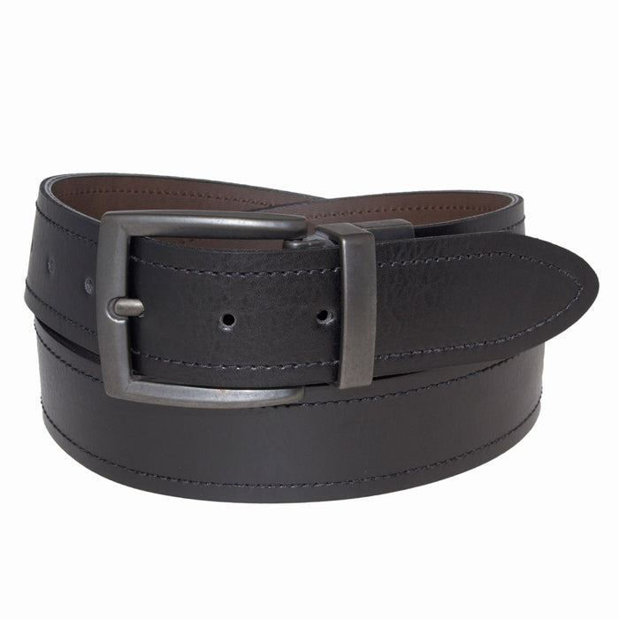 40mm Stitched Reversible Leather Work Belt
