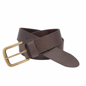 Ceinture de travail en cuir grainé de buffle 38 mm