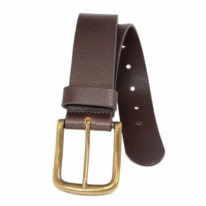Ceinture de travail en cuir grainé de buffle 38 mm