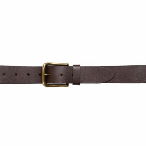 Ceinture de travail en cuir grainé de buffle 38 mm