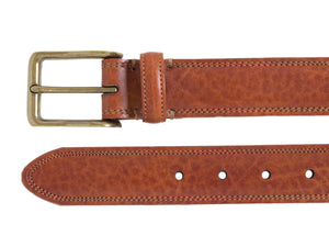 Double Stitch Italian full-grain leather Belt