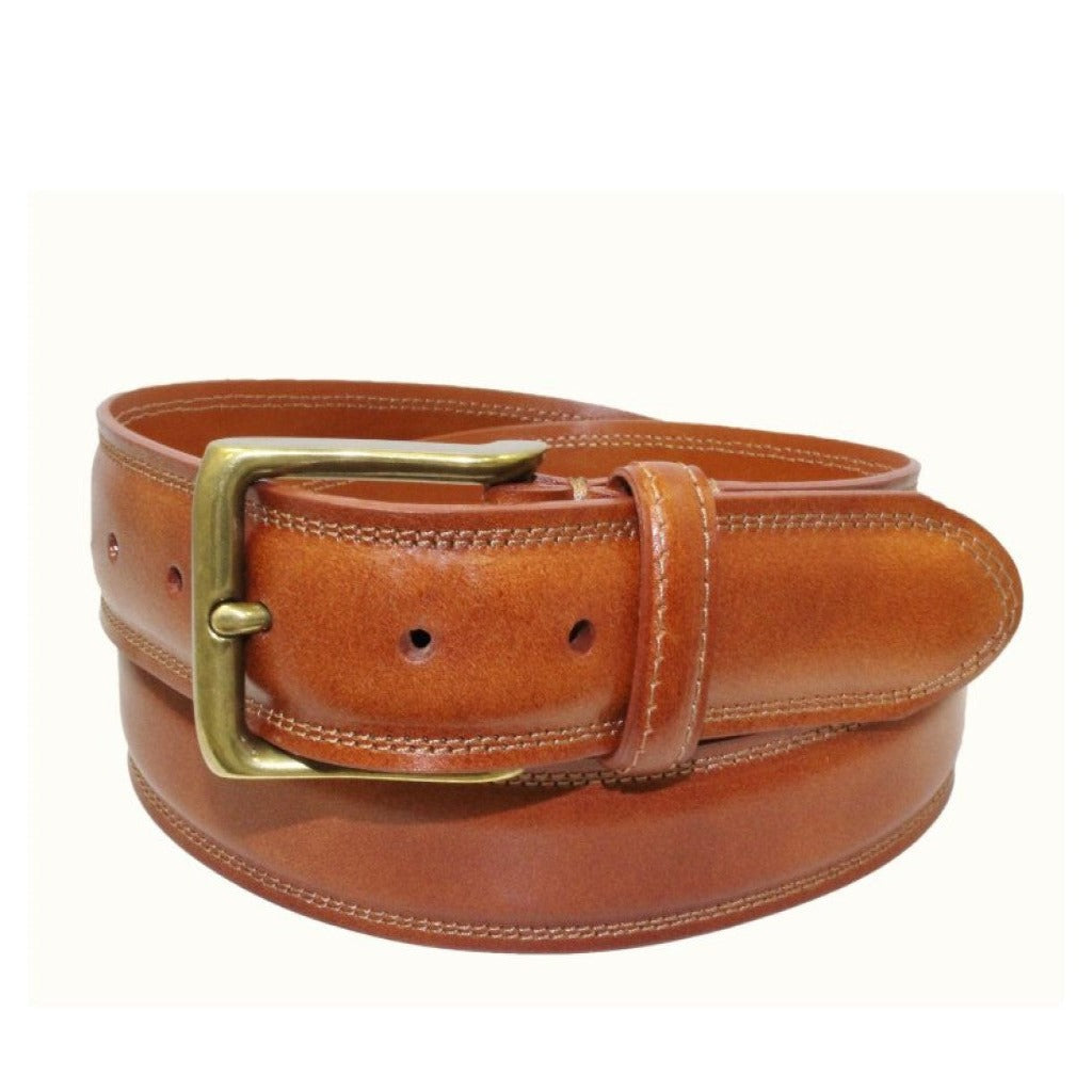Double Stitch Italian full-grain leather Belt