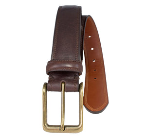 Double Stitch Italian full-grain leather Belt