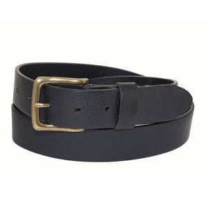 Ceinture italienne en cuir pleine fleur foulonné