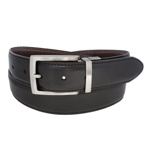Italian full-grain leather reversible belt