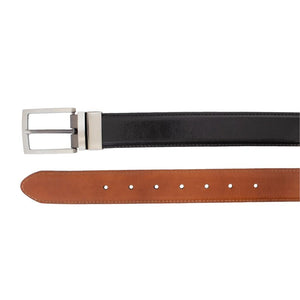 Italian full-grain leather reversible belt