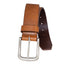 Center Emboss Italian Full-Grain Leather Belt