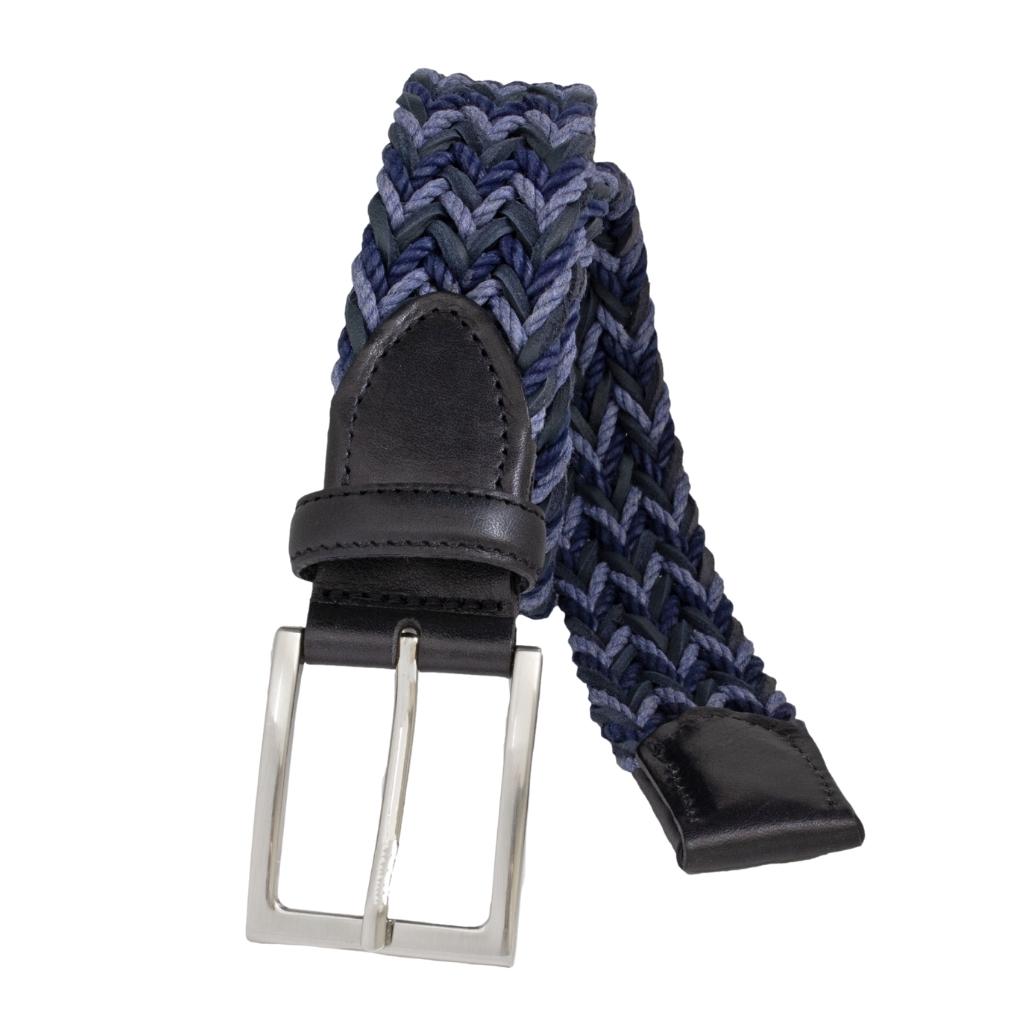 Ceinture tressee italienne de luxe Custom Leather Canada Limited