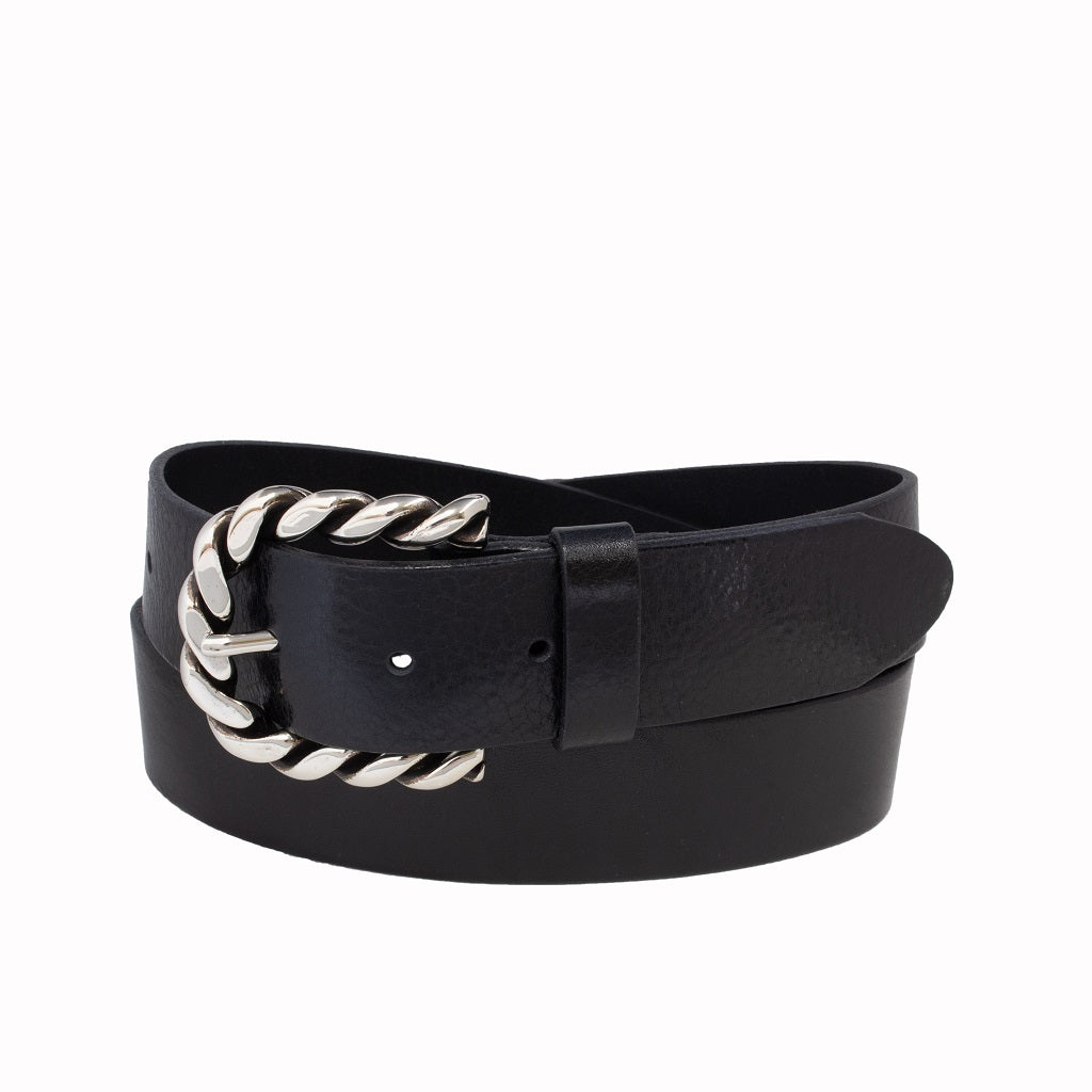 Zoe-35mm Full Grain Italian Leather Belt