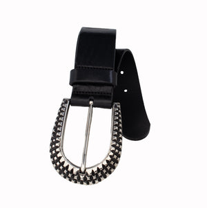 Ceinture en cuir italien pleine fleur Isla-42 mm