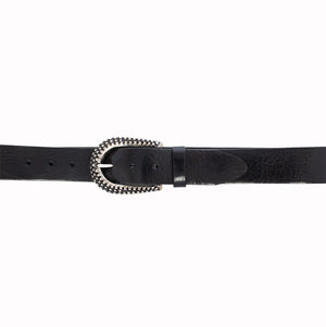 Ceinture en cuir italien pleine fleur Isla-42 mm