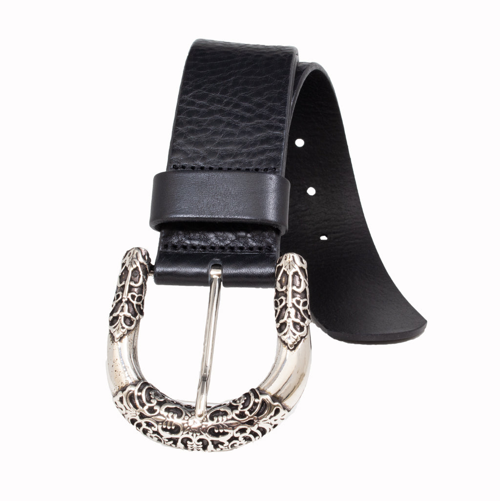 Sophie-45mm Full Grain Italian Leather Belt XL / Black