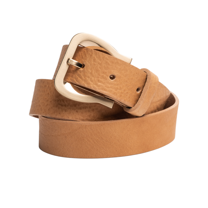 Camile- 30mm Heavyweight Italian Leather Belt