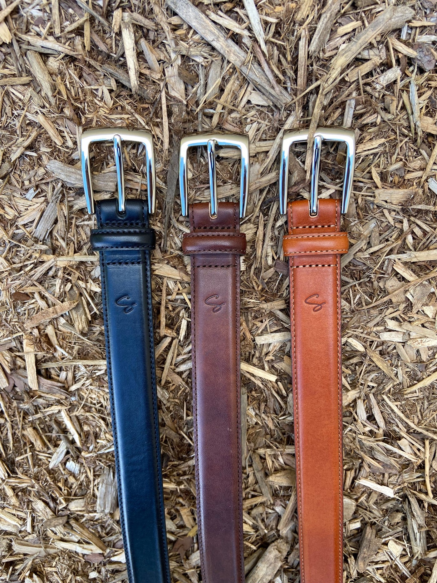 Boys leather discount belt