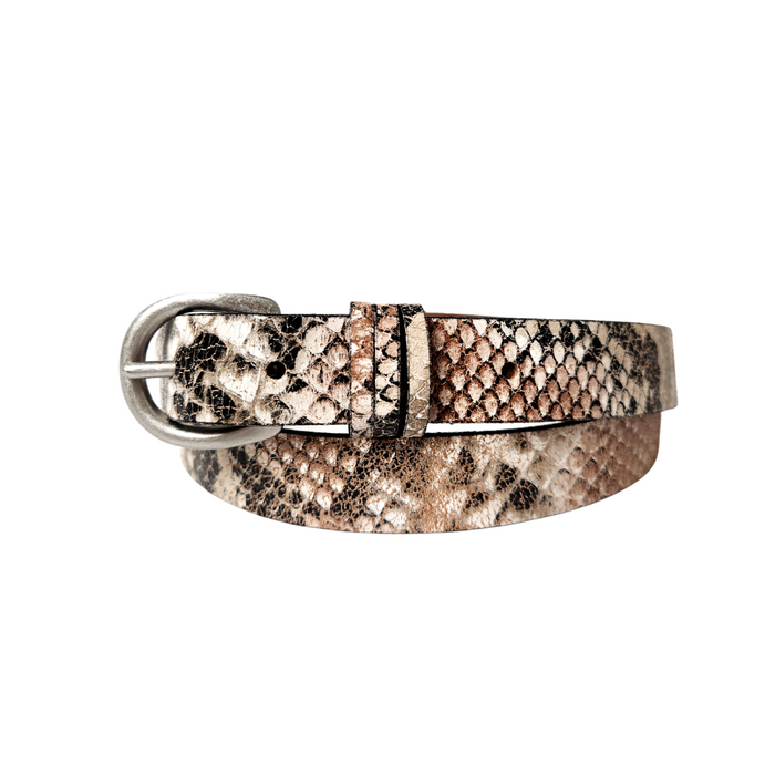 Amanda- 25mm Italian Leather Belt