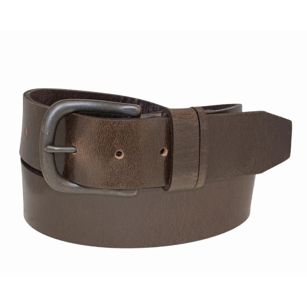 Silver Jeans Co. Ceinture en cuir véritable à boucle fendue 38 mm