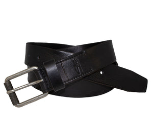 Silver Jeans Co. 40mm Roller Buckle Genuine Leather Belt
