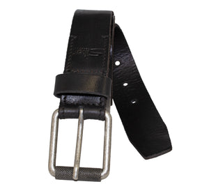 Silver Jeans Co. 40mm Roller Buckle Genuine Leather Belt