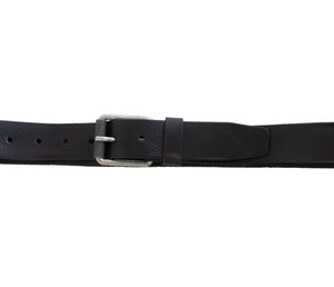 Silver Jeans Co. 40mm Roller Buckle Genuine Leather Belt