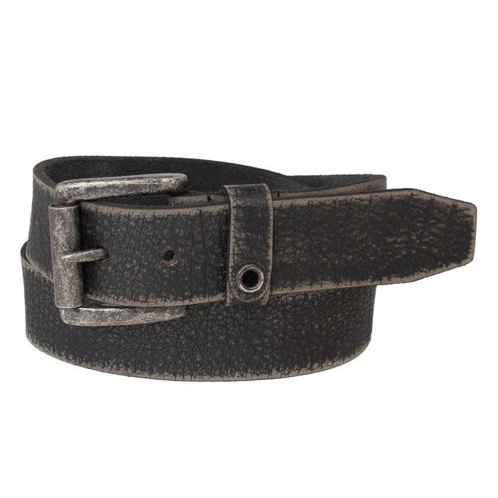 Silver Jeans Co. 40mm Genuine Leather Belt with Pebble Grain Finish