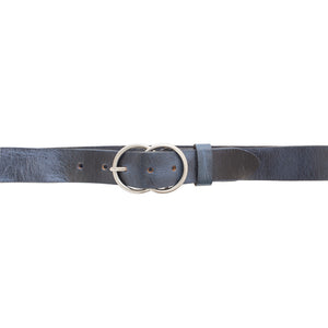 Silver Jeans Co. Ceinture en cuir véritable à double joint torique 35 mm