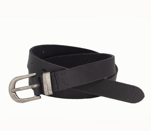 Silver Jeans Co. 25MM Genuine Leather Belt Double Loop