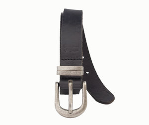 Silver Jeans Co. 25MM Genuine Leather Belt Double Loop