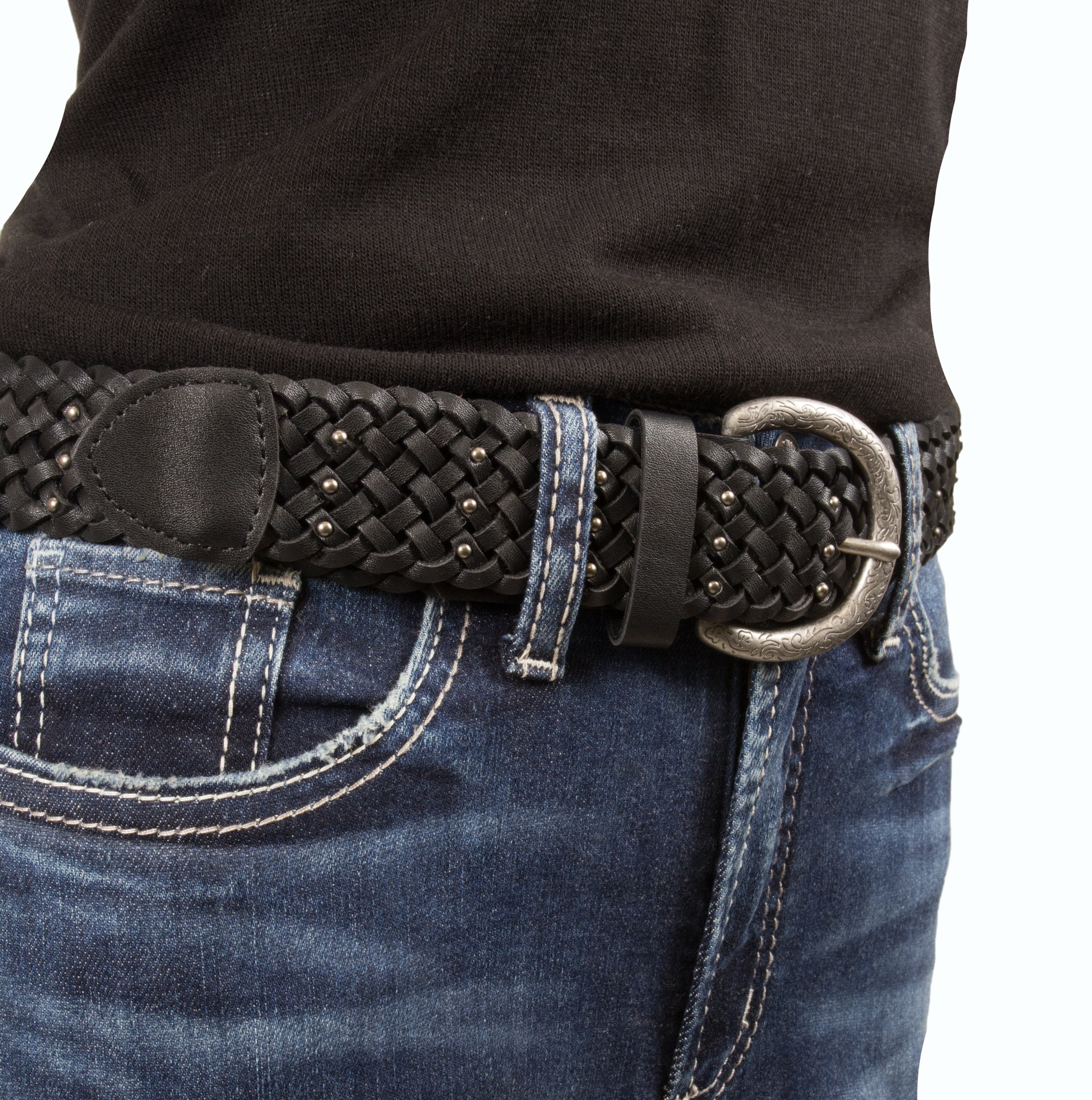 Silver Jeans Co. 38MM Braided Belt