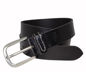 Silver Jeans Co. 35MM Genuine Leather Brushed Edge