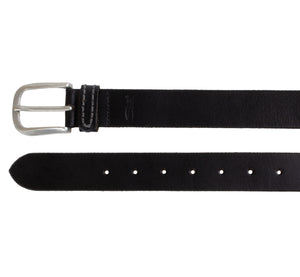Silver Jeans Co. 35MM Genuine Leather Brushed Edge