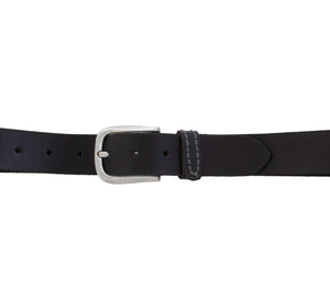 Silver Jeans Co. 35MM Genuine Leather Brushed Edge