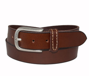 Silver Jeans Co. 35MM Genuine Leather Brushed Edge