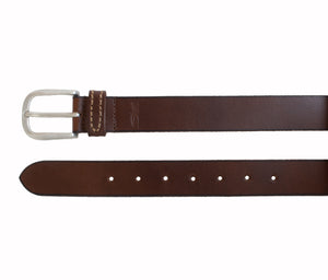 Silver Jeans Co. 35MM Genuine Leather Brushed Edge