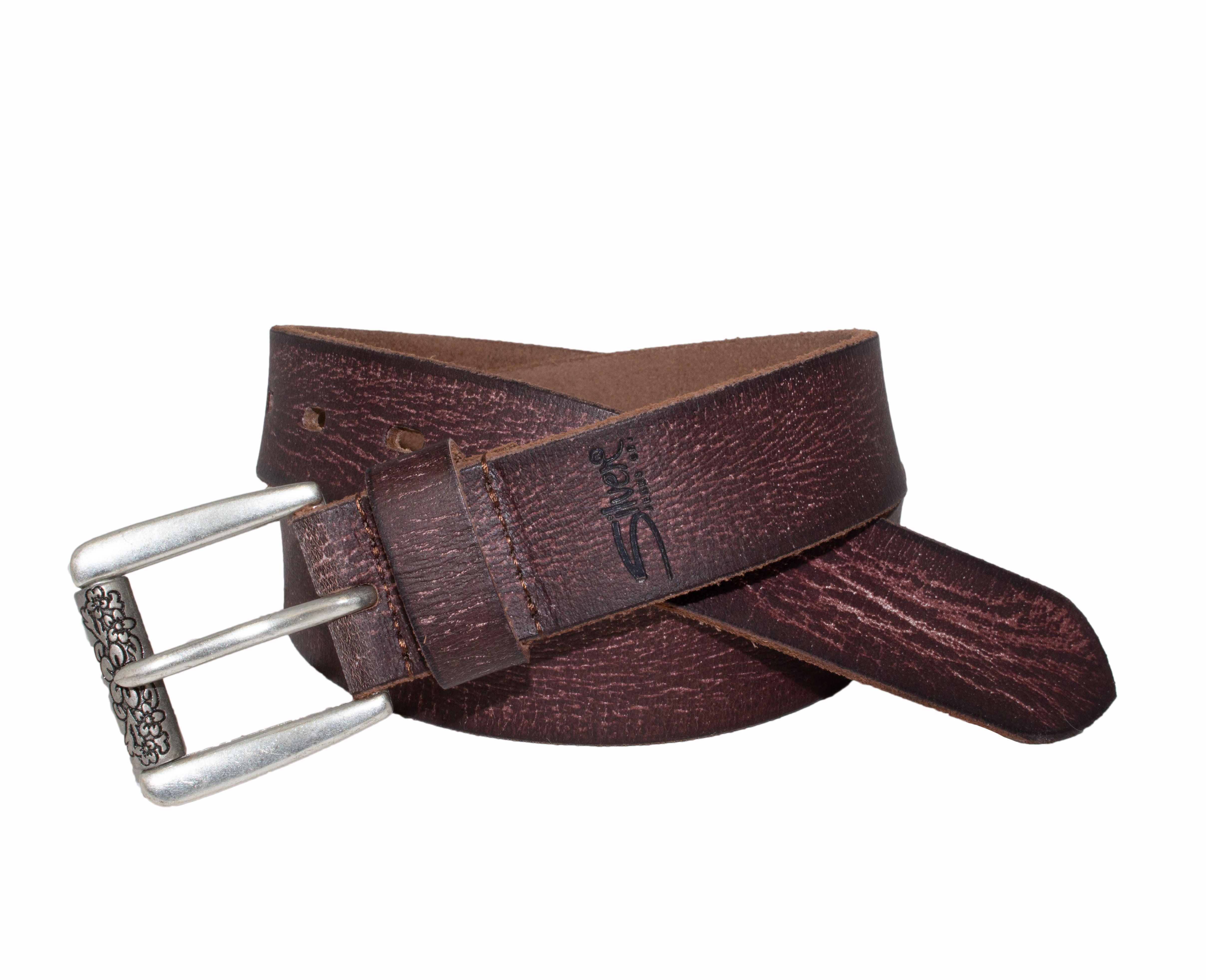 Silver Jeans Co. Ceinture en cuir véritable 30 mm