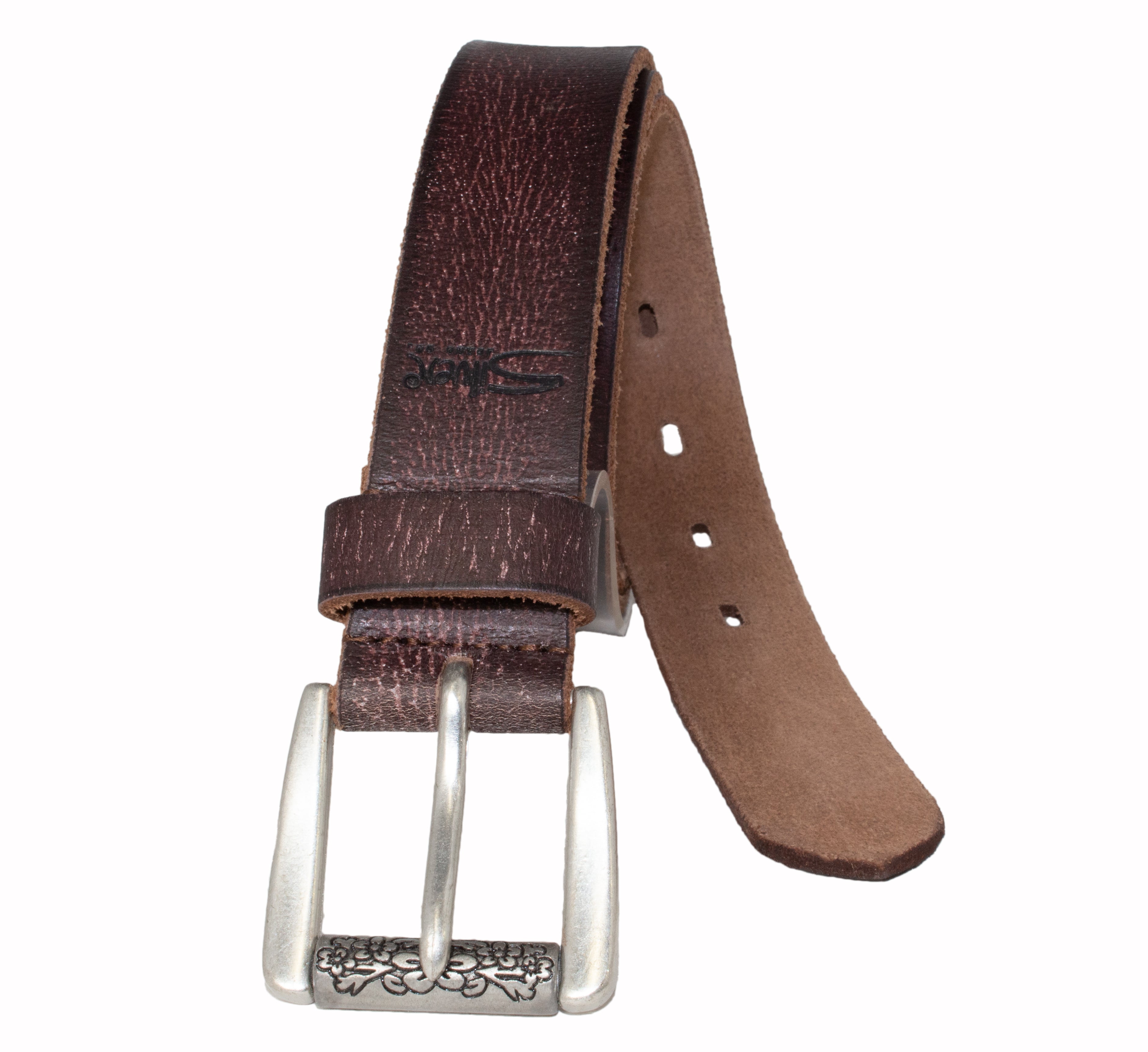 Silver Jeans Co. Ceinture en cuir véritable 30 mm