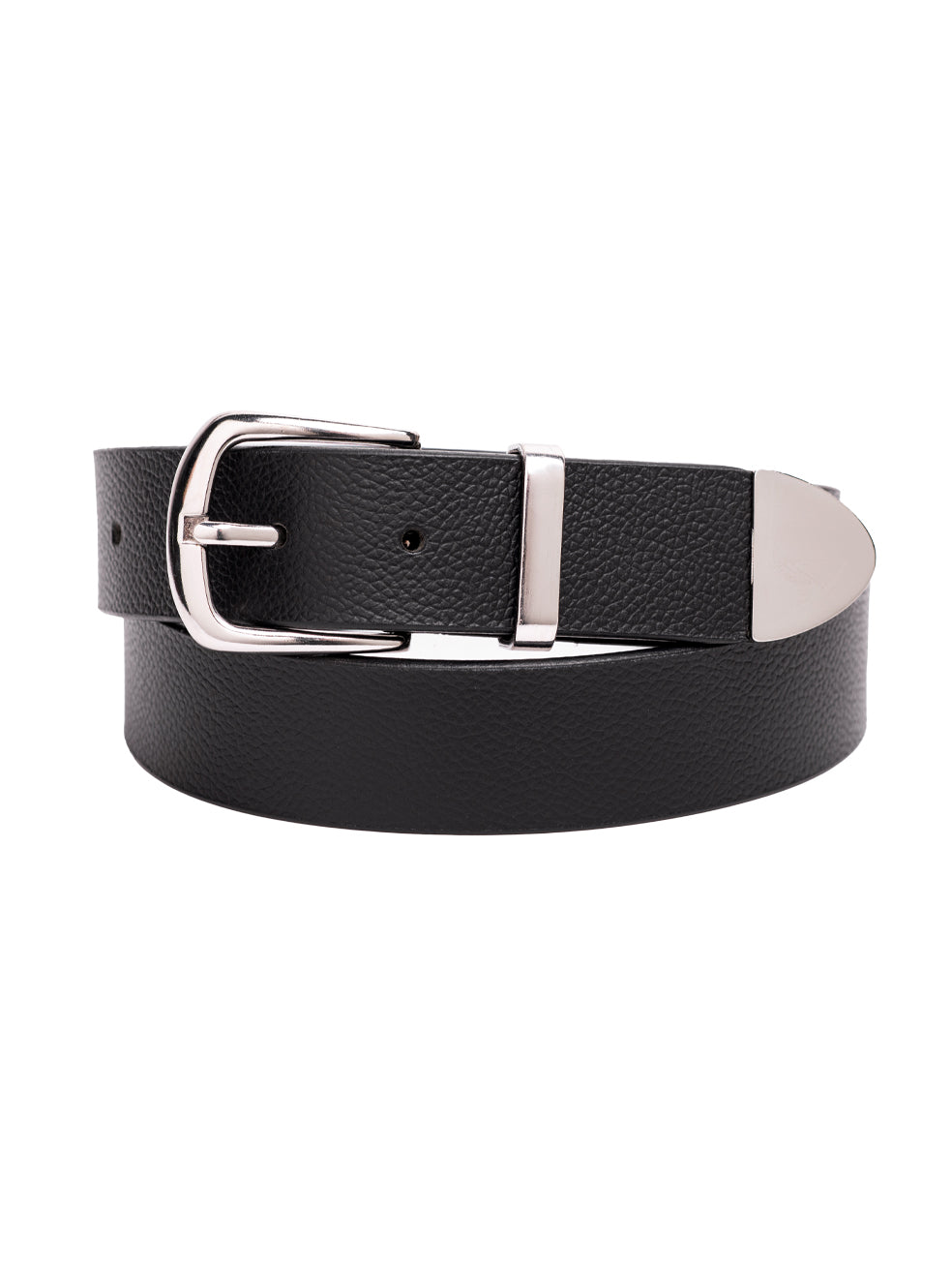 Silver Jeans Co. Ceinture en cuir grainé 35 mm