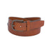 Stained Italian full-grain leather belt