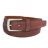 Padded and Stitched Hand Stained Italian Full Grain Leather Belt