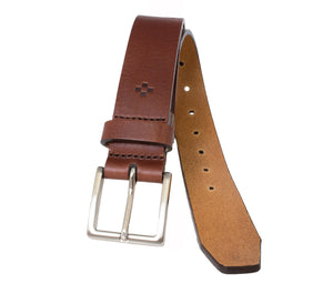 Casual Full Grain Italian Leather Belt