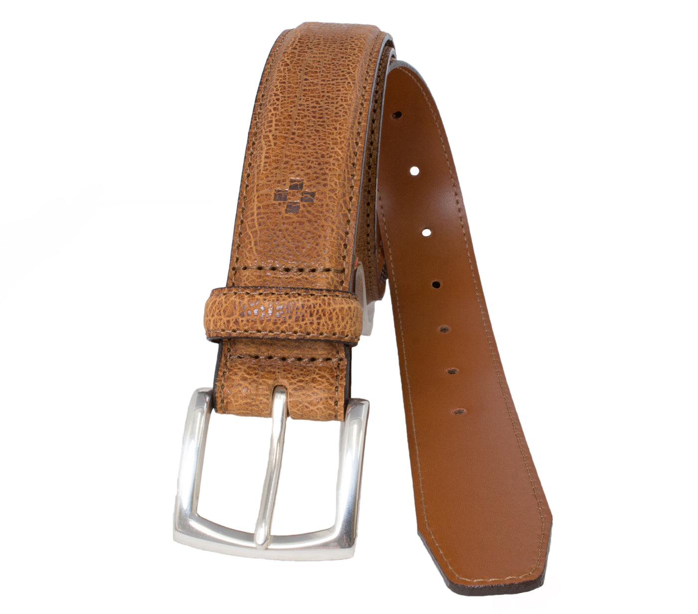 Italian clearance leather belt