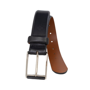 Smooth Matte Finish Italian Full Grain Leather Belt
