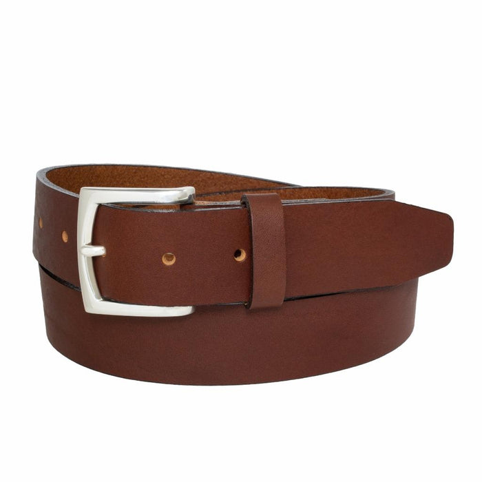 Naturally Shrunken Italian Full Grain Leather Belt