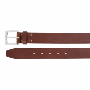 Naturally Shrunken Italian Full Grain Leather Belt