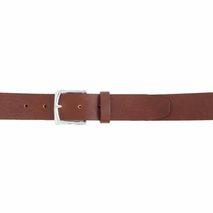 Naturally Shrunken Italian Full Grain Leather Belt